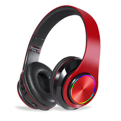 B39 Bluetooth Headphones with LED Light Feature