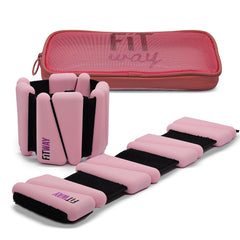 FITWAY | 1 pair 2 lbs | Adjustable Silicone weights