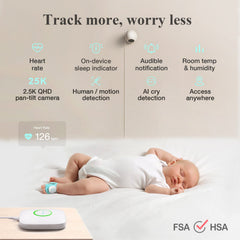 Smart Baby Monitor Bundle (2.5K PTZ Cam)