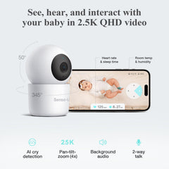 Smart Baby Monitor Bundle (2.5K PTZ Cam)