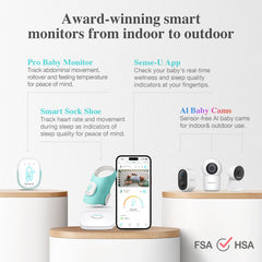 Smart Baby Monitor Bundle (2.5K PTZ Cam)