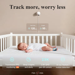 Smart Baby Monitor Bundle (2.5K PTZ Cam)